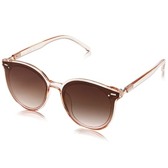 Trendy Round Retro Vintage Sunglasses Oversized Frame Y2K Chic Sunnies
